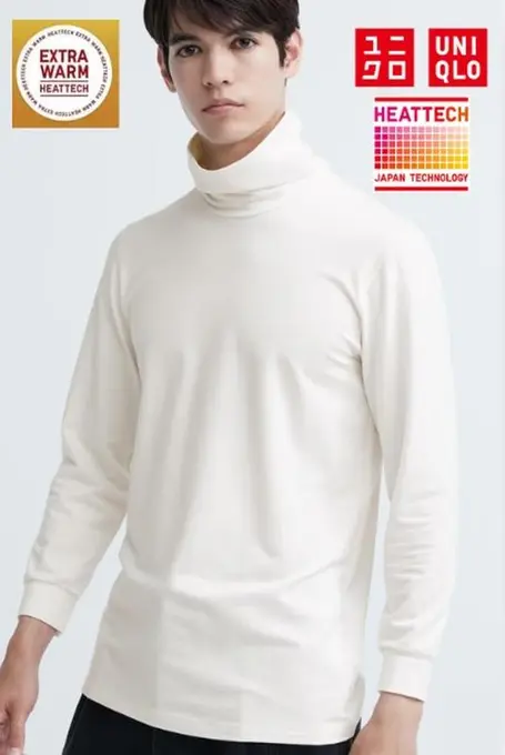 Гольф heattech extra warm uniqlo