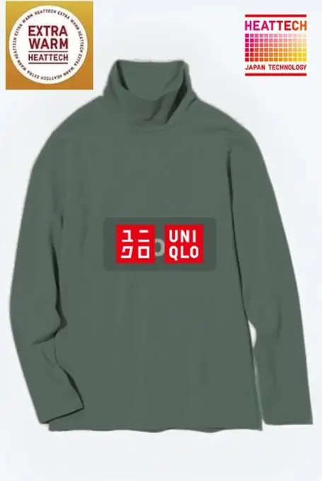 Термолонгслів uniqlo heattech extra warm