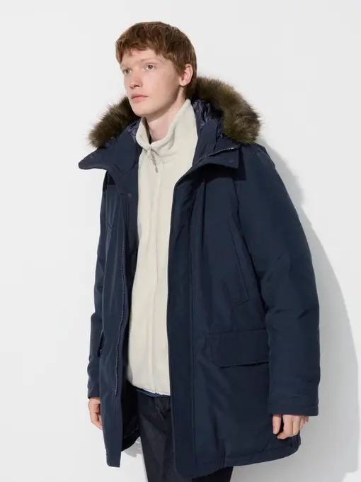 Ультратеплий гібридний пуховик uniqlo