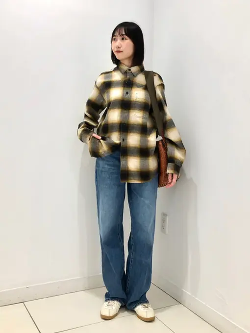 Фланелева сорочка uniqlo