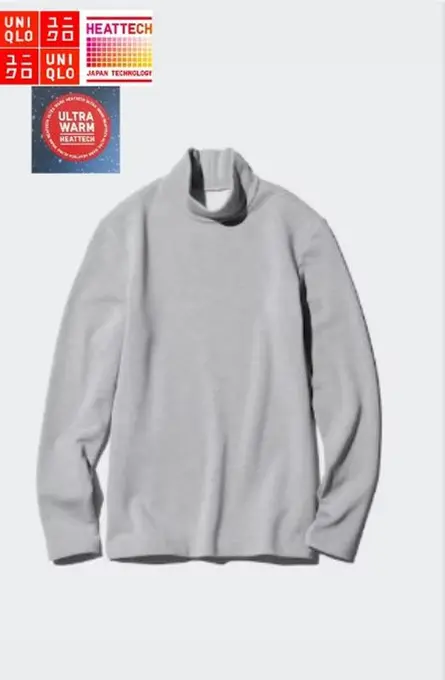 Термолонгслів uniqlo heattech ultra warm