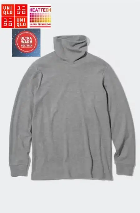 Термолонгслів uniqlo heattech ultra warm