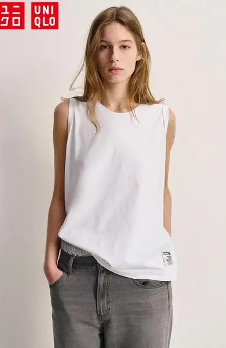 Майка uniqlo + anya hindmarch