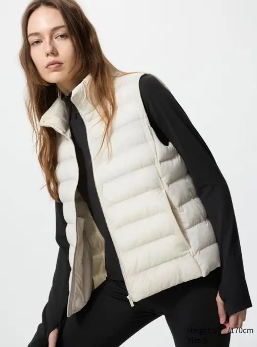 Жилет puffertech uniqlo