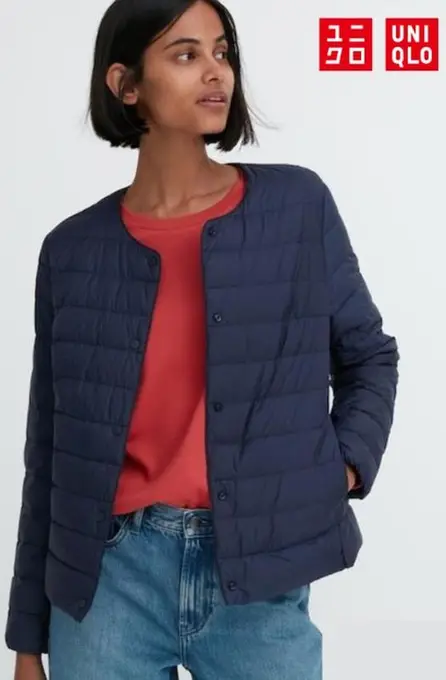 Ультралегка компактна пухова куртка uniqlo