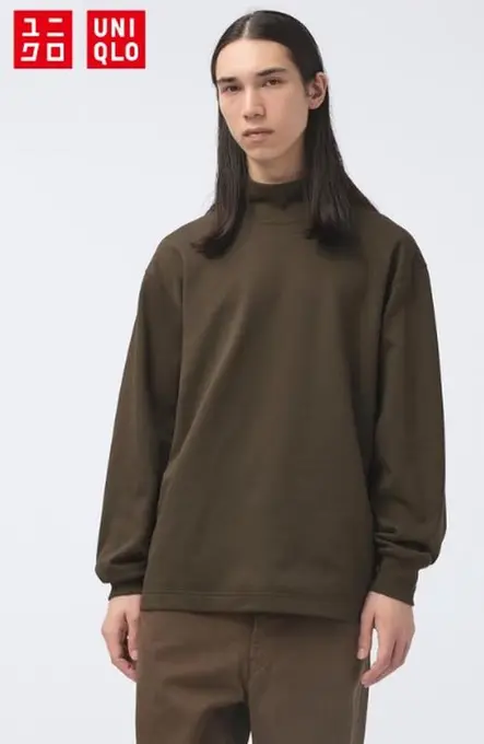 Лонгслів uniqlo з начосом