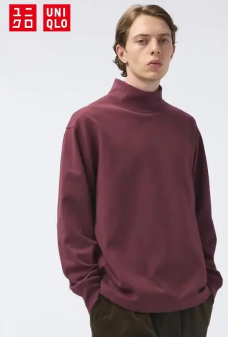 Лонгслів uniqlo з начосом