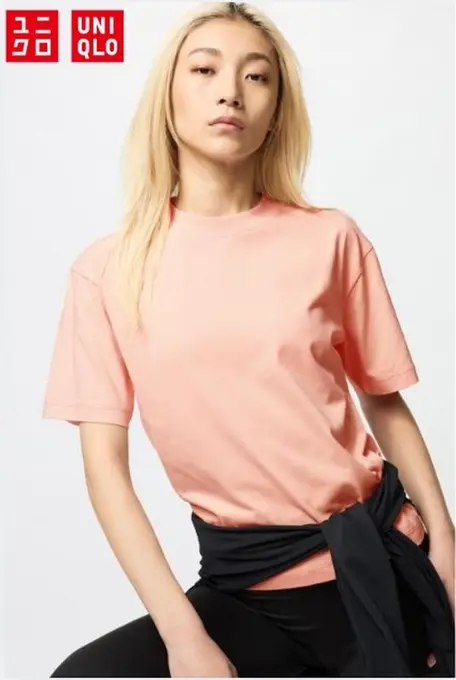 Бавовняна футболка airism uniqlo