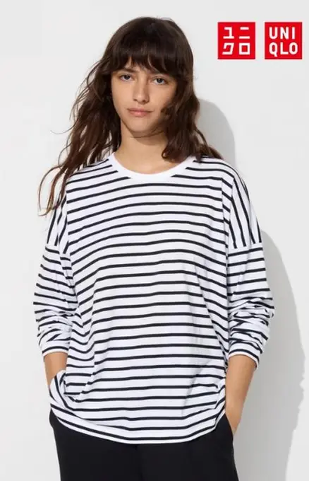 Лонгслів оверсайз uniqlo