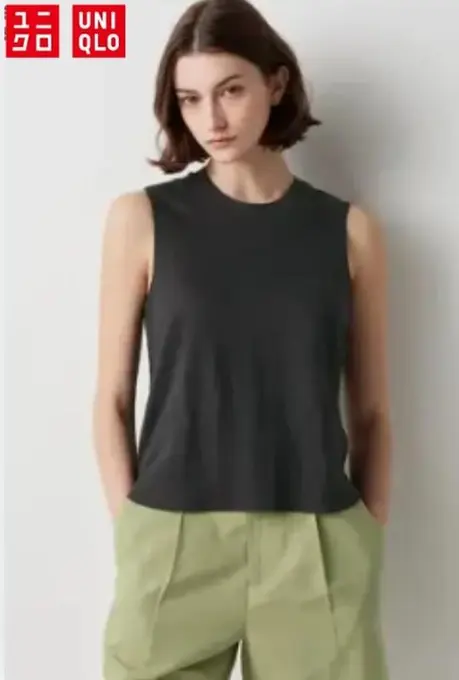 Майка лляна uniqlo