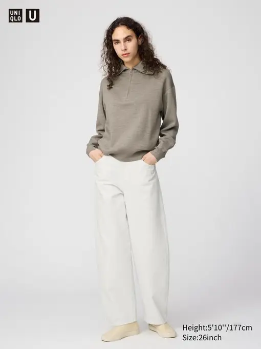 Штани-бочки uniqlo