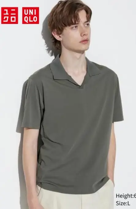 Сорочка-поло airism uniqlo