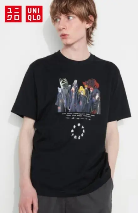 Футболка uniqlo з серії naruto ut