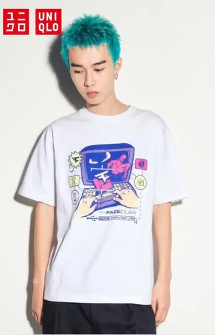 Футболка унісекс uniqlo з серії hypebeast