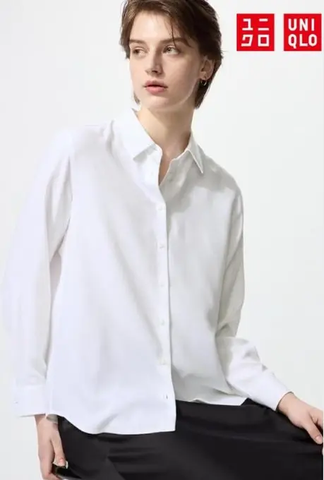 Блузка uniqlo з віскози