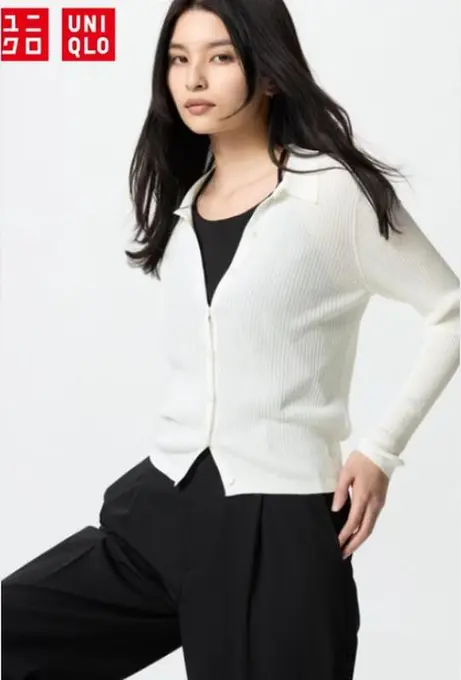 Кардиган-поло uniqlo