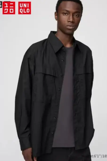 Універсальна сорочка оверсайз uniqlo