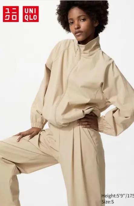 Ультра-стрейчевый блузон uniqlo