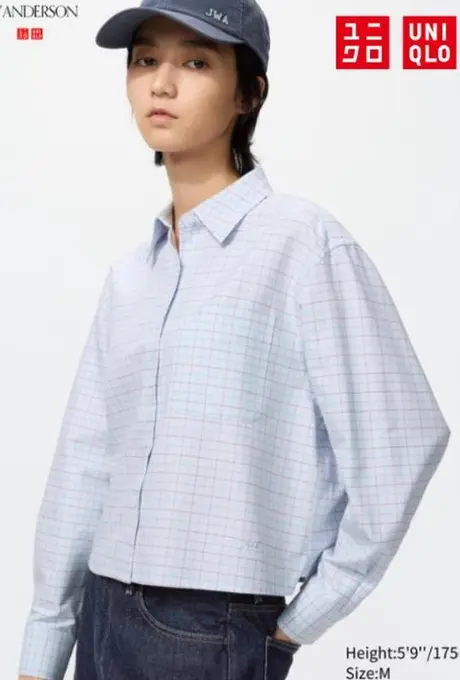 Сорочка оксфордського крою uniqlo