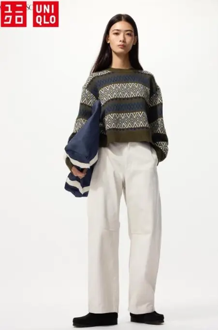 Штани curve uniqlo