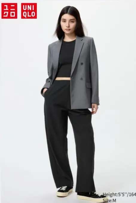 Штани jersey curve uniqlo