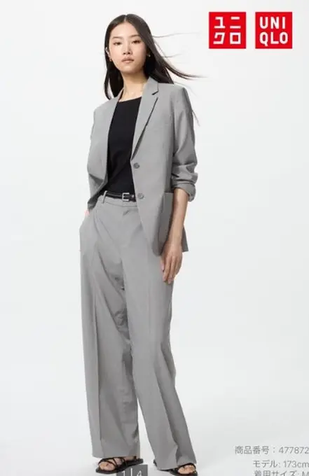 Широкі штани airsense uniqlo