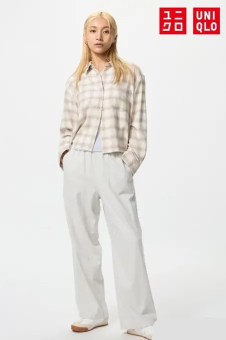 Фланелеві штани uniqlo
