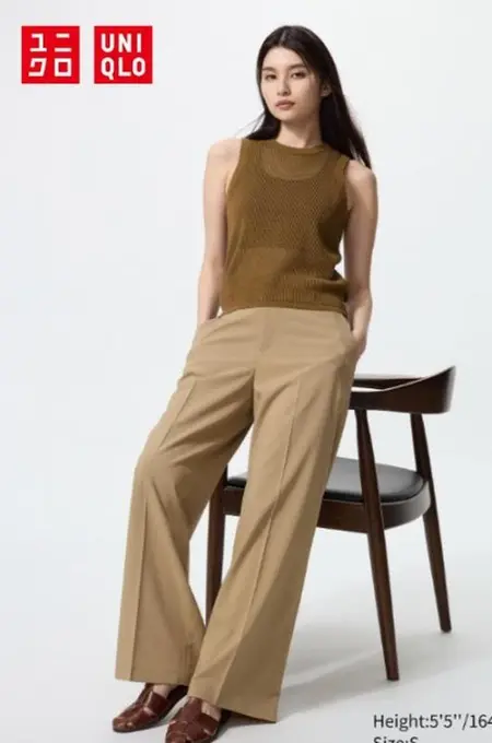 Широкі штани airsense uniqlo