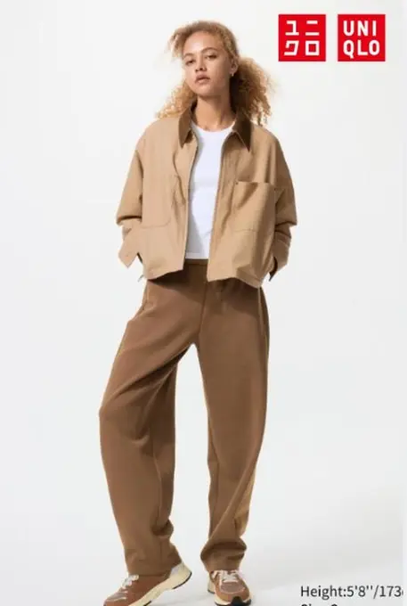 Штани dry sweat barrel uniqlo (модель для високих)