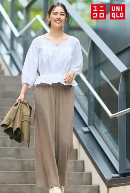 Брюки soft brushed uniqlo