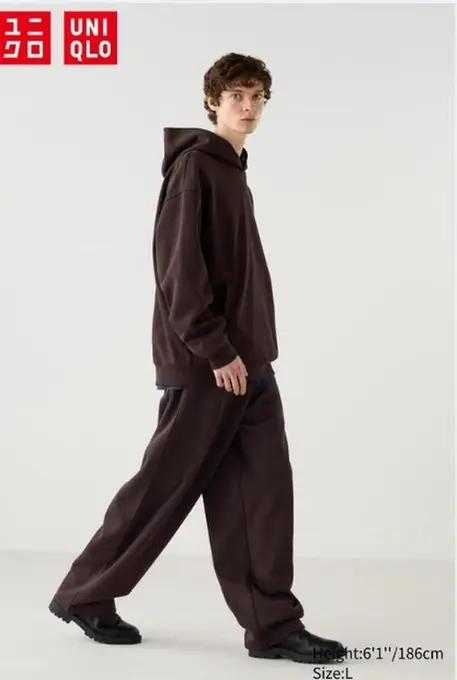 Широкі спортивні штани унісекс uniqlo