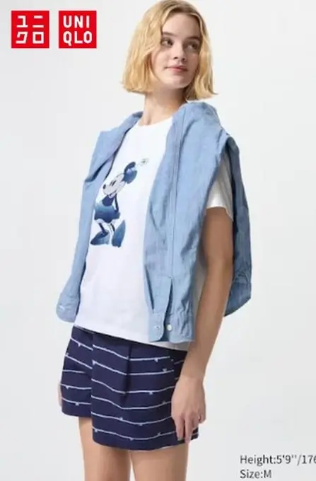 Шорти uniqlo disney in blue easy