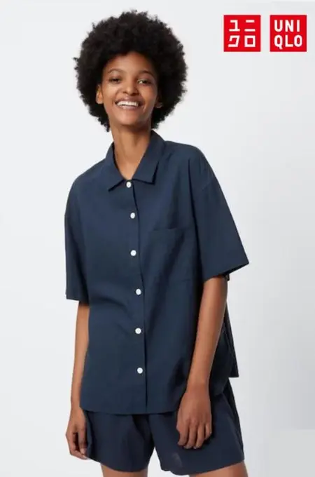 Лляний комплект uniqlo