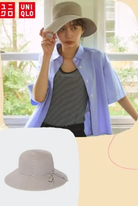 Капелюх uv protection uniqlo