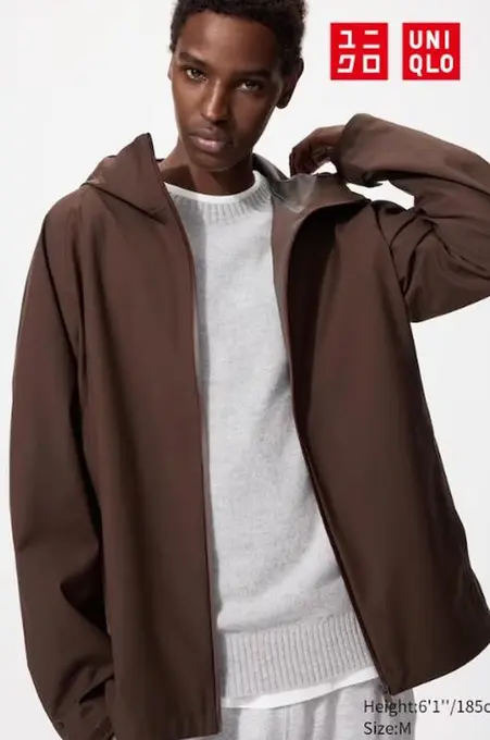 Парка blocktech uniqlo