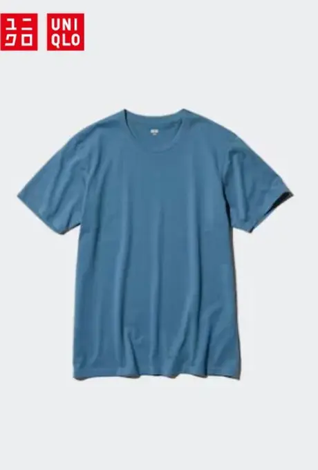 Футболка зі 100% бавовни supima uniqlo