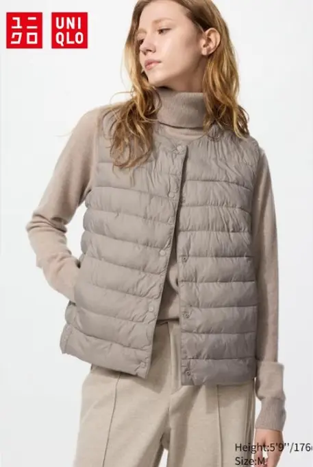 Жилет puffertech compact uniqlo