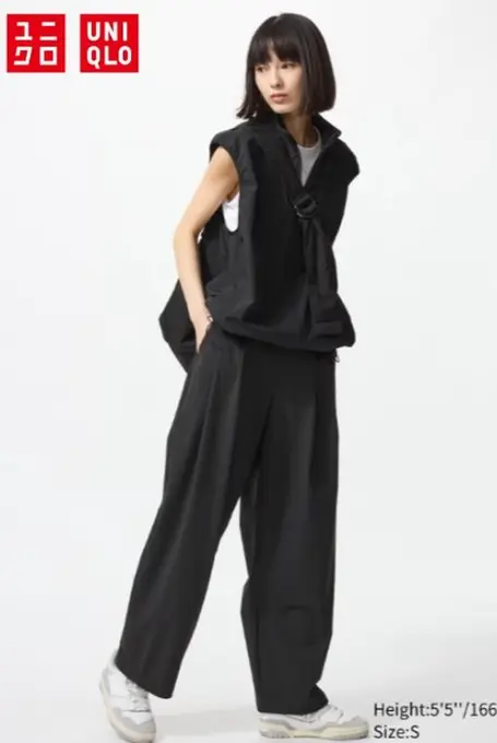 Ультрастрейчові широкі штани uniqlo
